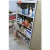 Image 2 : Shelf & Contents:  Lubricants, Pest Sprays, Acrylic Urethane, Citrus Clean, Etc (36"W x 17"D x 67"H)