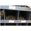 Image 8 : 72-Compartment Metal Shelving & Contents: Screws, Nuts, Bolts, Washers etc 36"W x 12"D x 42"H