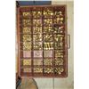Image 25 : Lawson Products 12 Drawer Cabinet & Contents: "O' Rings, Screws, Fittings, Etc. (3 sections)