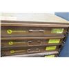 Image 2 : Lawson Products 12 Drawer Cabinet & Contents: "O' Rings, Screws, Fittings, Etc. (3 sections)