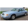Image 1 : 2000 Blue Ford Mercury 4 Door Sedan 4.6 LITER Engine 127,342 Miles