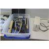Image 2 : Misc Office Supplies:  Electric Pencil Sharpener, Power Strips, Keyboard, Ink etc