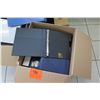 Image 2 : Qty 2 Boxes Misc Color 3- Ring Binders