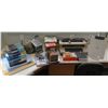 Image 1 : Multiple Office Supplies: Electric Typewriter, Adding Machine, Folders, etc
