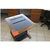 Image 2 : Dot Matrix Printer Table w/ Continuous Paper Slats, 24"W x 28"D x 27"H
