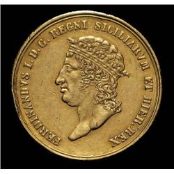 Kingdom of two Sicily - gold - Regno de