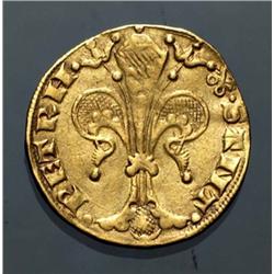 Papal middle age coins - gold -Urbano V