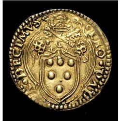 Papal coins - gold - Leone X (1513-1521