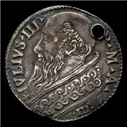 Papal coins - Giulio III (1550-1555) - 