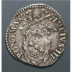 Papal coins - Giulio III (1550-1555) - 