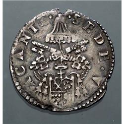 Papal coins - Sede Vacante 1555 (I e II