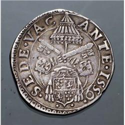 Papal coins - Sede Vacante 1559 - Testo