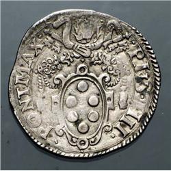 Papal coins - Pio IV (1559-1565) - Test