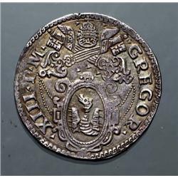 Papal coins - Gregorio XIII (1572-1585)