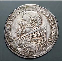 Papal coins - Sisto V (1585-1590) - Pia