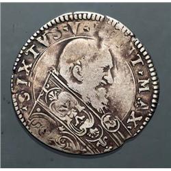 Papal coins - Sisto V (1585-1590) - Bia
