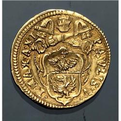 Papal coins - gold - Paolo V (1605-1621