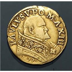 Papal coins - gold - Paolo V (1605-1621