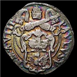 Papal coins - Paolo V (1605-1621) - Tes