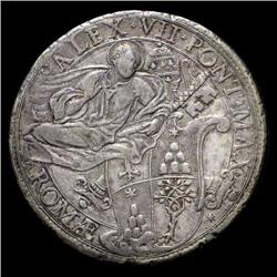 Papal coins - Alessandro VII (1655-1667