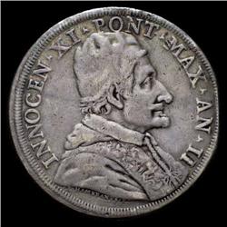 Papal coins - Innocenzo XI (1676-1689) 