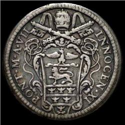 Papal coins - Innocenzo XI (1676-1689)-