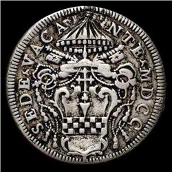 Papal coins - Sede Vacante 1700 - Testo