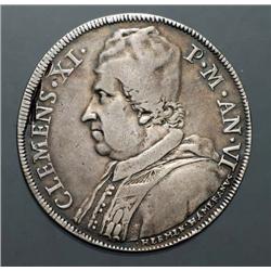 Papal coins - Clemente XI (1700-1721) -