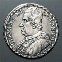 Papal coins - Clemente XI (1700-1721) -