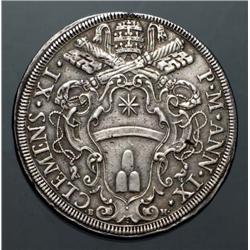Papal coins - Clemente XI (1700-1721) -