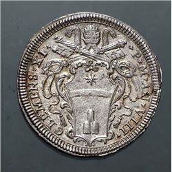Papal coins - Clemente XI (1700-1721) -