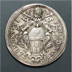 Papal coins - Clemente XI (1700-1721) -