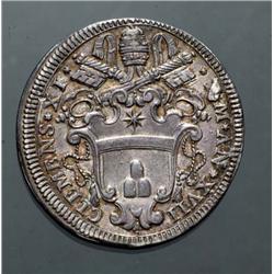 Papal coins - Clemente XI (1700-1721) -