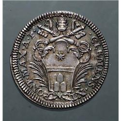 Papal coins - Clemente XI (1700-1721) -