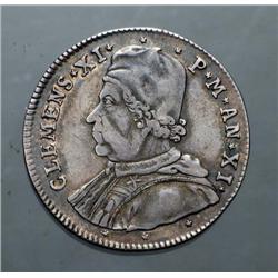 Papal coins - Clemente XI (1700-1721) -
