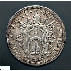 Papal coins - Clemente XI (1700-1721) -