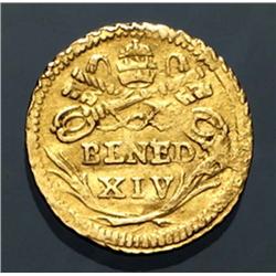 Papal coins - Benedetto XIV (1740-1758)