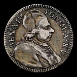 Papal coins - Benedetto XIV (1740-1758)
