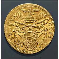 Papal coins - gold - Sede Vacante 1774-