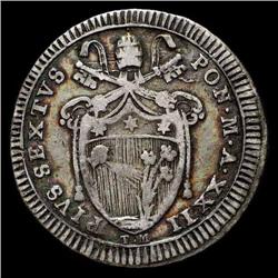 Papal coins - Pio VI (1775-1799) - Quin