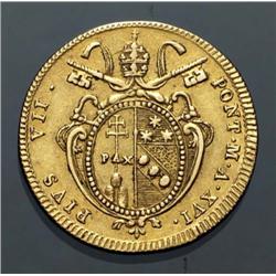 Modern papal coins - Pio VII (1800-1823