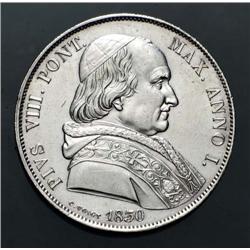 Modern papal coins - Pio VIII (1829-183