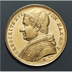 Modern papal coins - gold - Gregorio XV