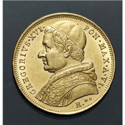 Modern papal coins - gold - Gregorio XV