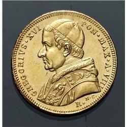 Modern papal coins - gold - Gregorio XV