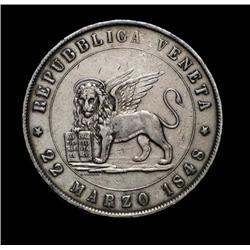 Italian antique coins - Veneto - 5 Lire