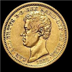 Kingdom of Sardinia - gold - Carlo Albe
