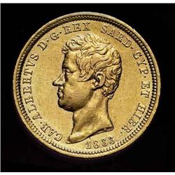 Kingdom of Sardinia - gold - Carlo Albe