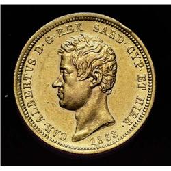 Kingdom of Sardinia - gold - Carlo Albe