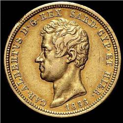 Kingdom of Sardinia - gold - Carlo Albe